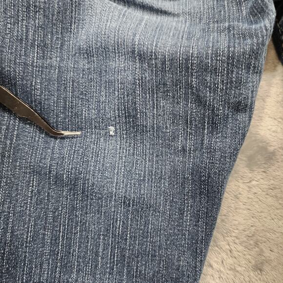 Silver Jeans Womens W25/L33.5* Blue Tuesday 16 1/2" Low Rise Bootcut Stretch - Picture 8 of 16